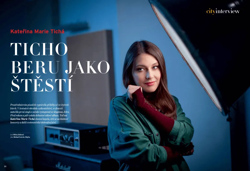 Kateřina Marie Tichá v médiích